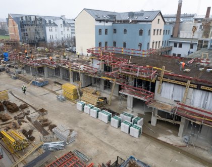 Construction work is currently underway on the 2nd floor
